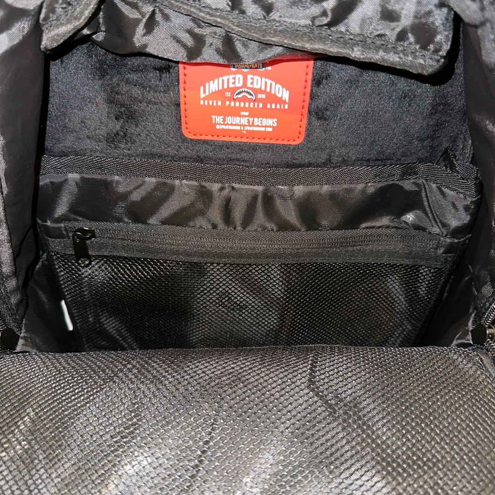 Sprayground Limited Edition SpongeBob Shark Teeth Backpack - Picture 6 of 7